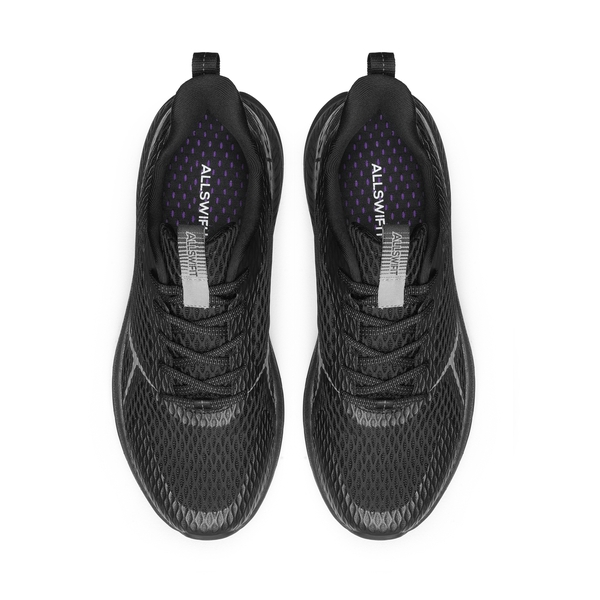 [ALLSWIFIT 1.0] Men's Comfortable Athleisure Sneakers - ALL BLACK - 4